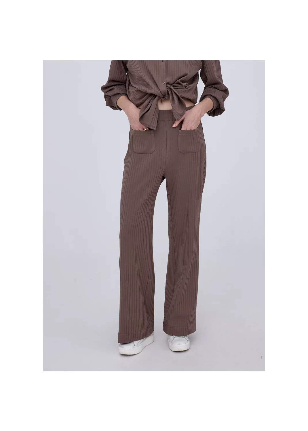 Trousers ANSELMA cocoa - 128462