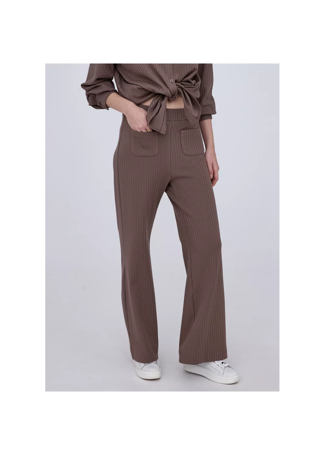 Trousers ANSELMA cocoa - 128463