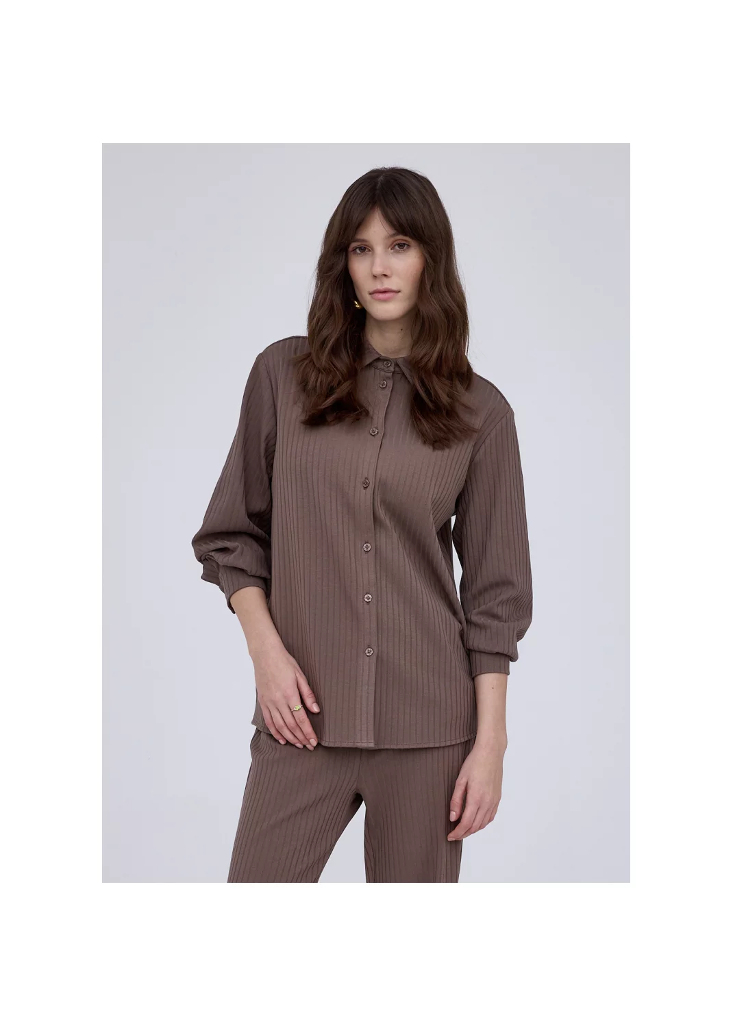 ANSELMA Shirt cocoa - 127938