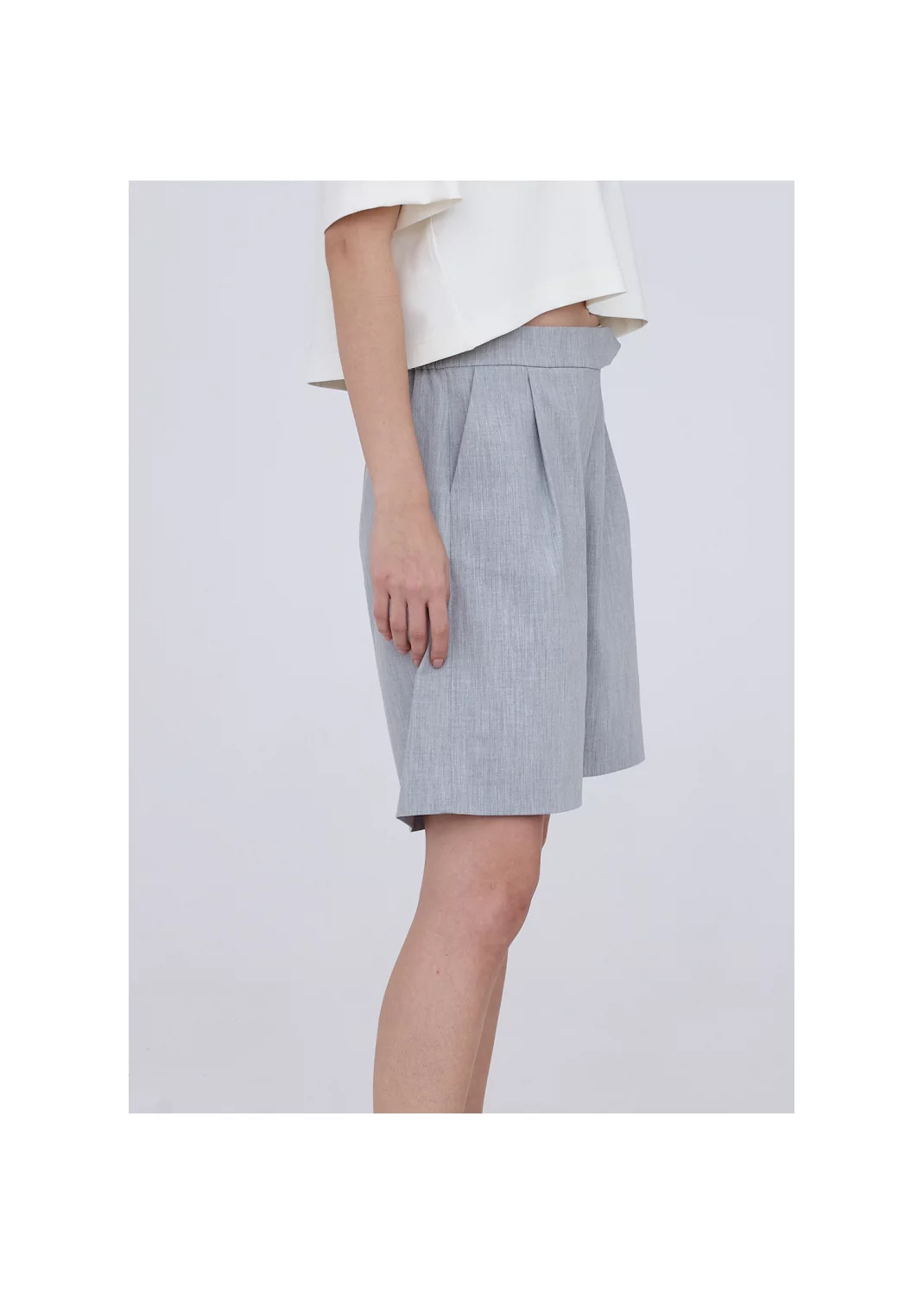 Shorts AZALEA grey melange - 124911