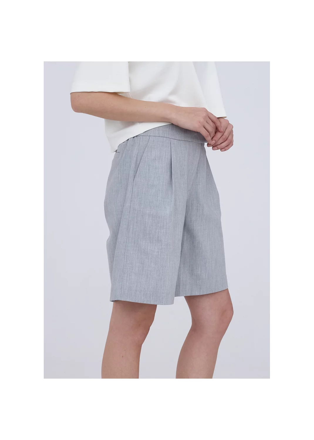 Shorts AZALEA grey melange - 128495