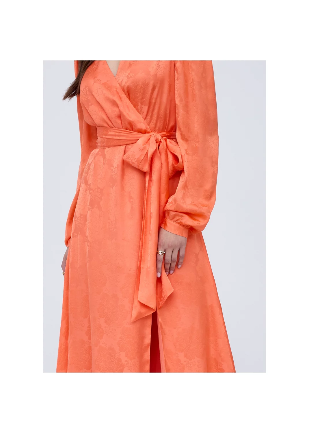 Dress LUKRECJA apricot - 130610