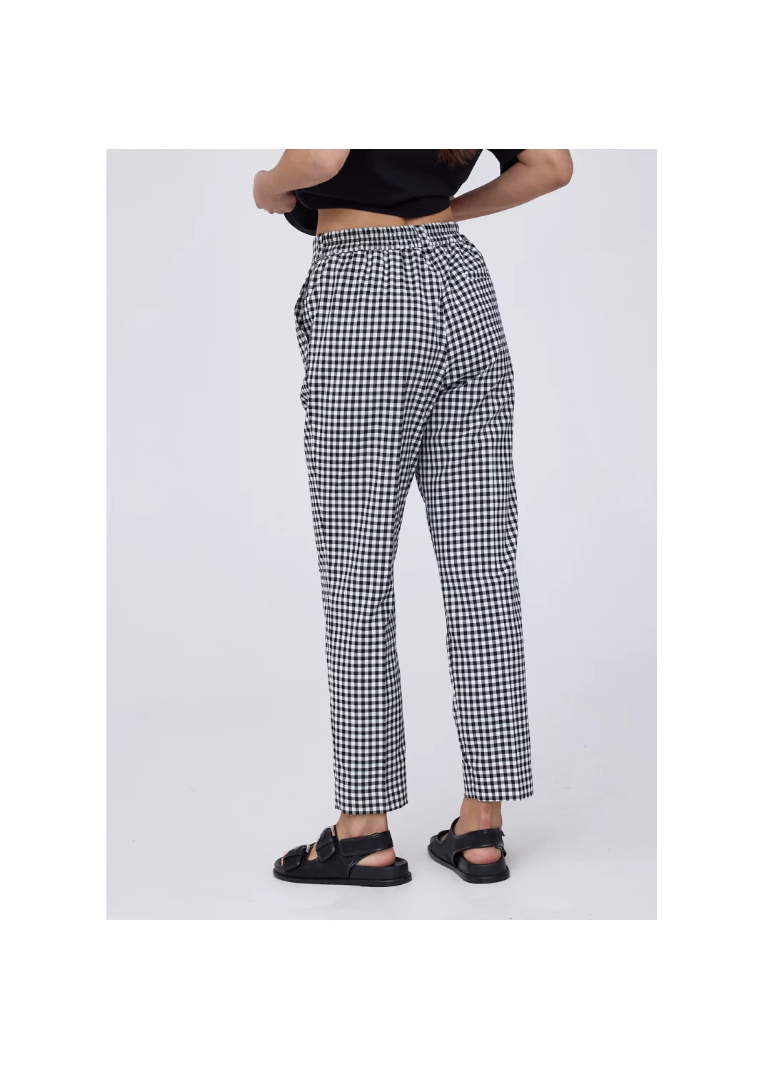 Trousers PAULETTE check - 124898