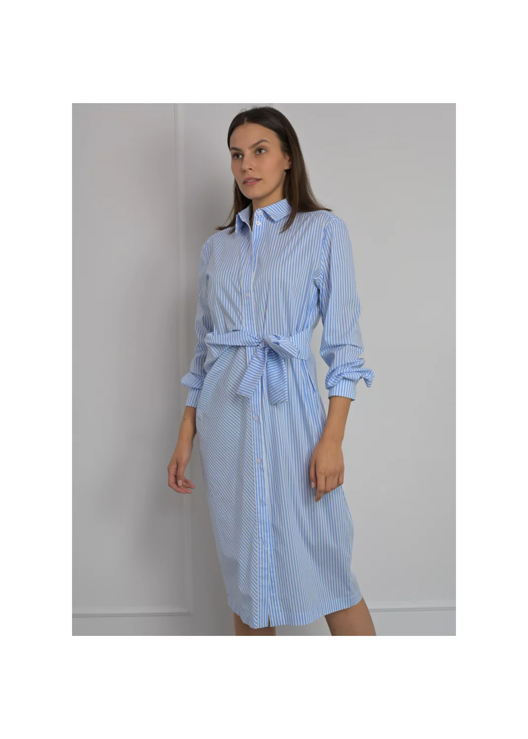 Dress NORAH blue striped - 125431