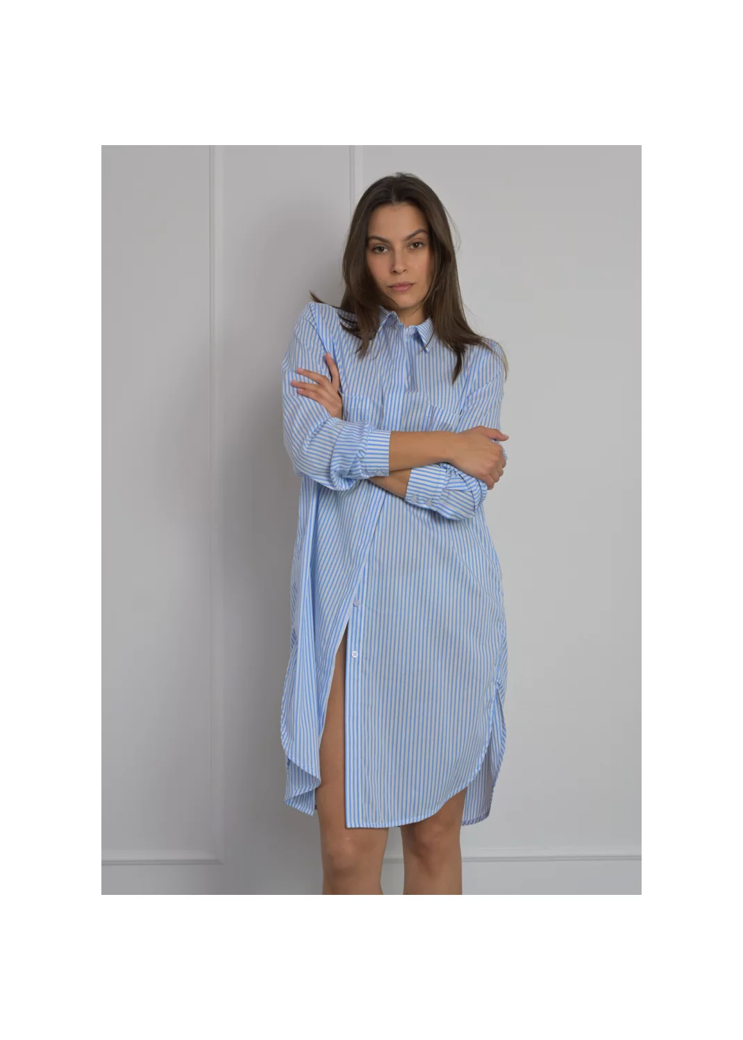 Tunic WENDY blue striped - 128274