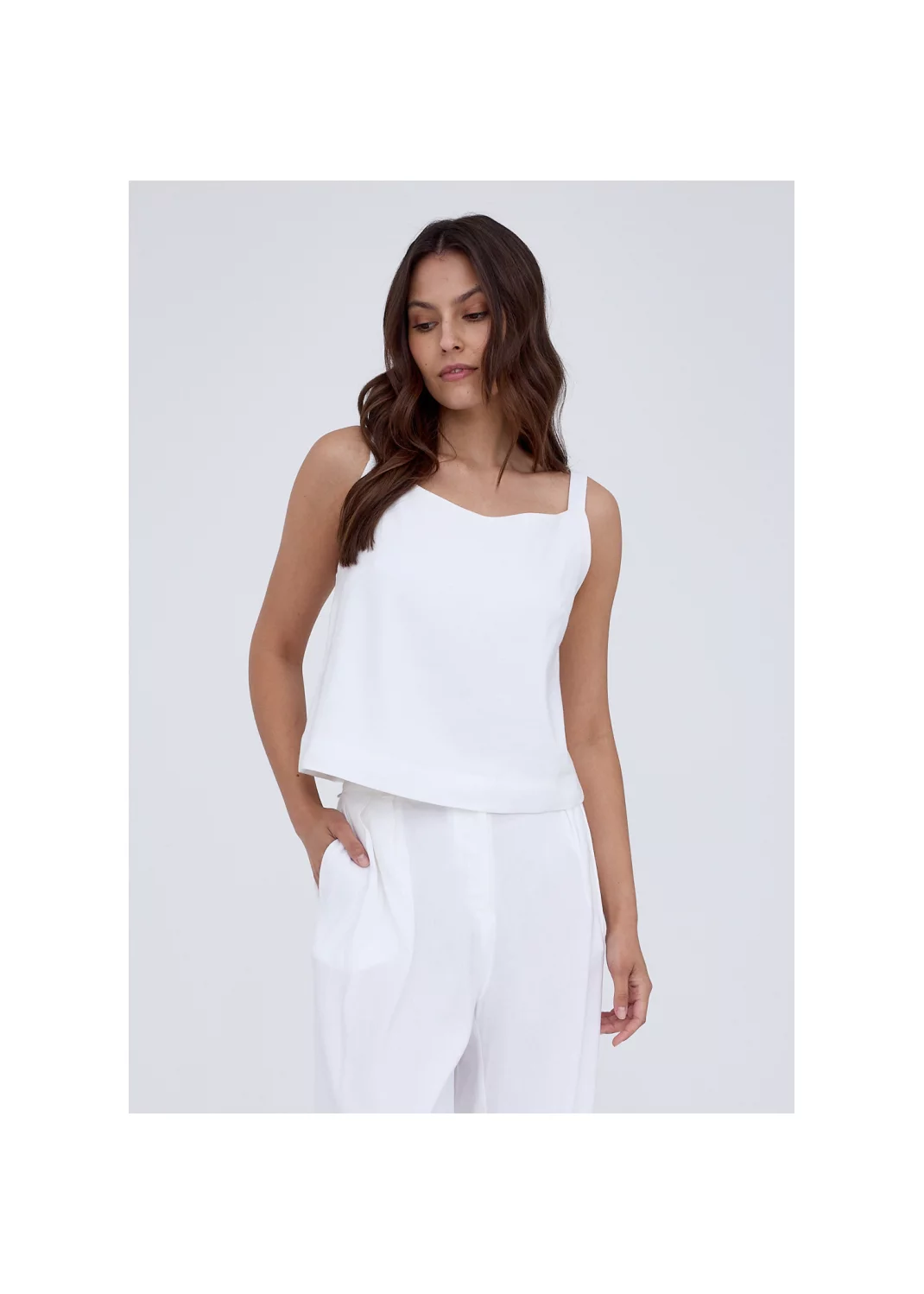 Top OLIVIA linen - 124695