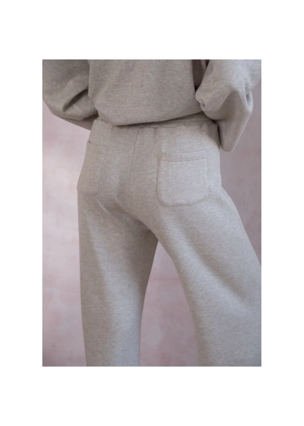 Trousers DANIELLA wool beige - 125659