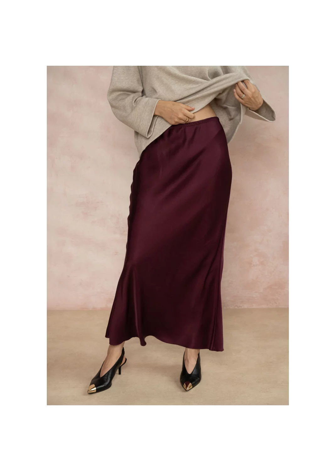 Skirt CLYDE burgund - 122507