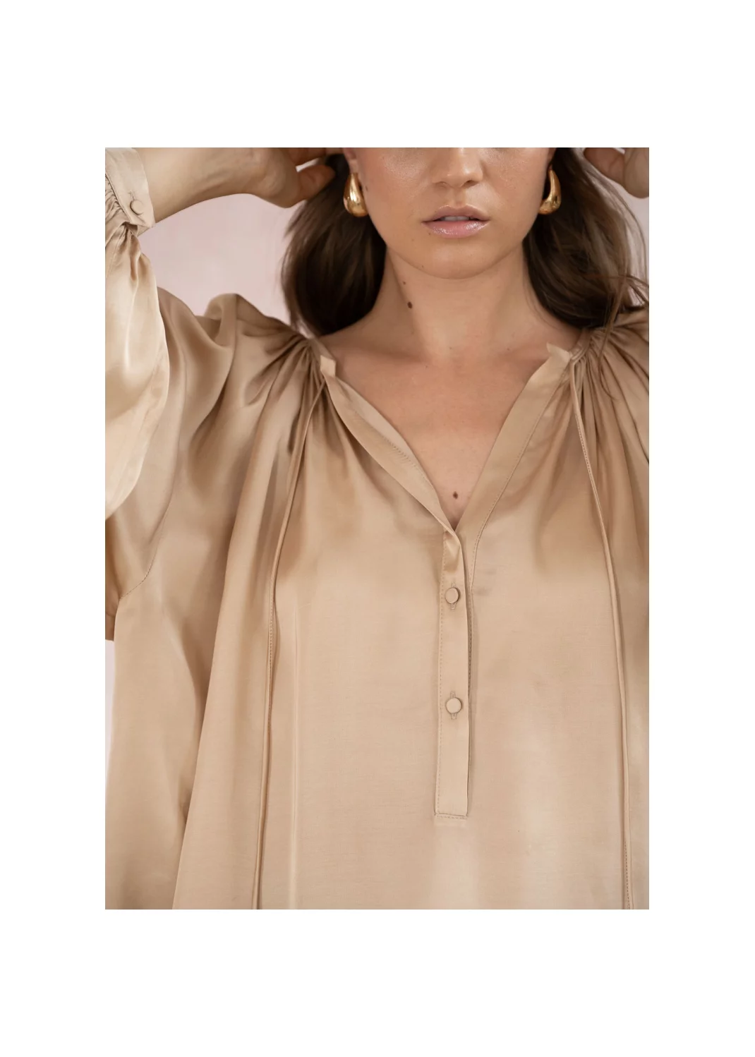 Blouse JANE gold - 125592