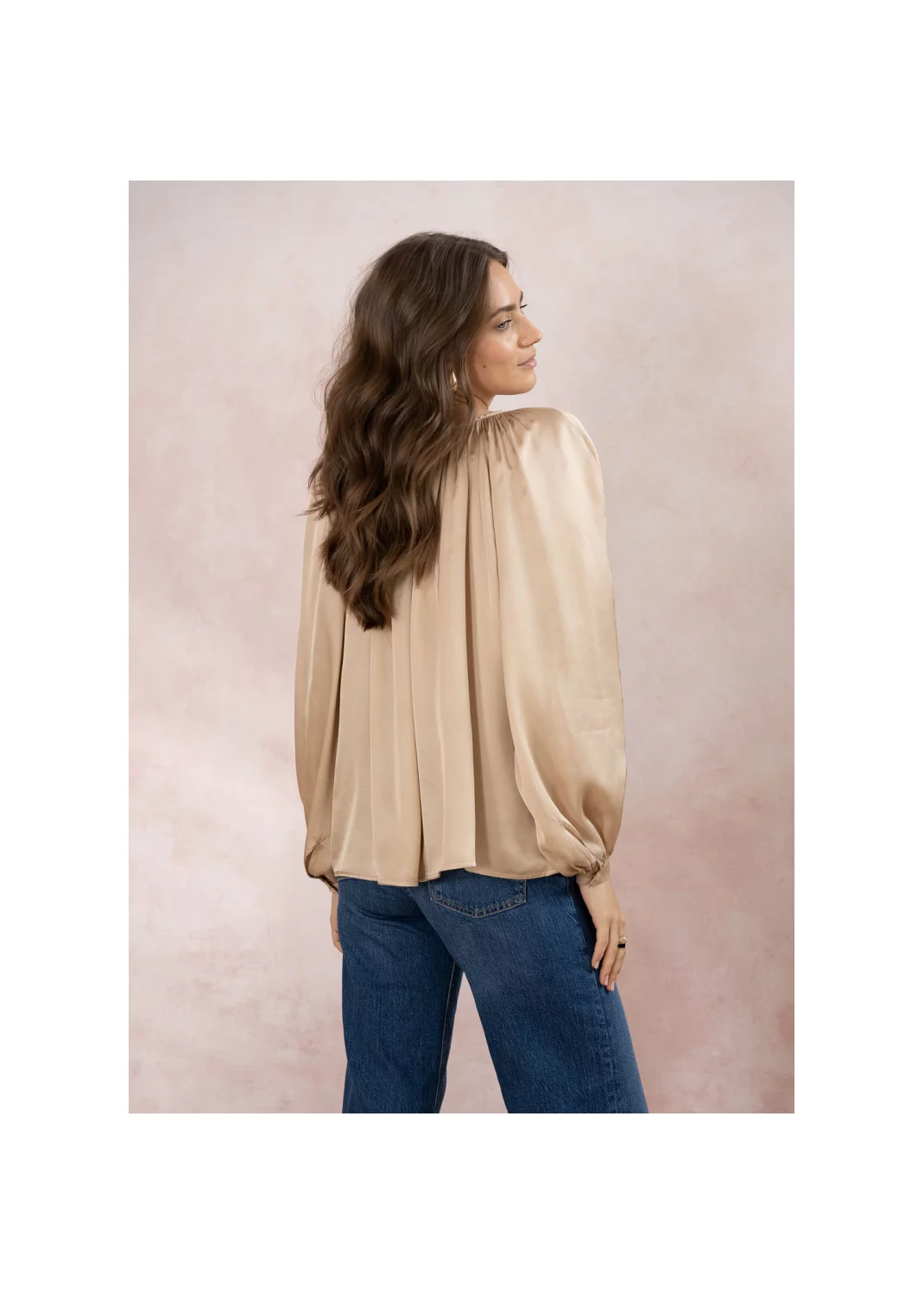 Blouse JANE gold - 125593