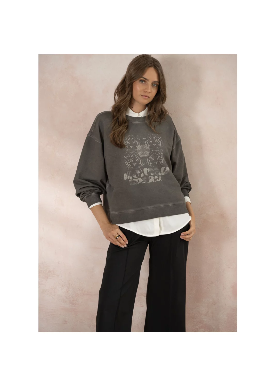 Sweatshirt MONDAY gray - 125609