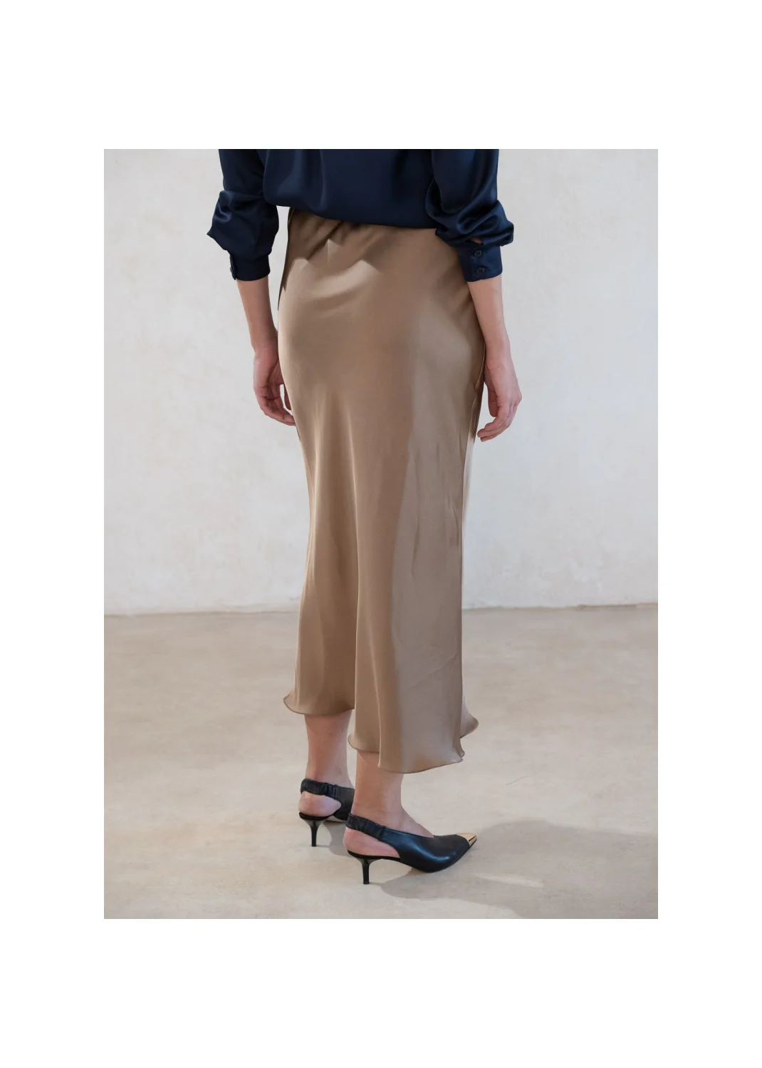 Skirt CLYDE gold beige - 123651