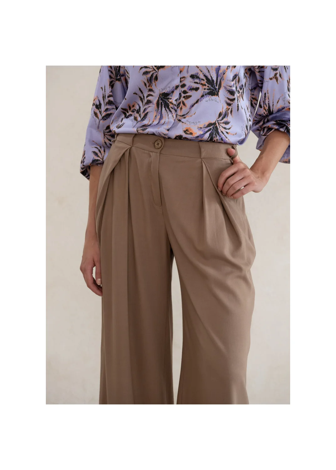 Trousers MILO brown - 125203