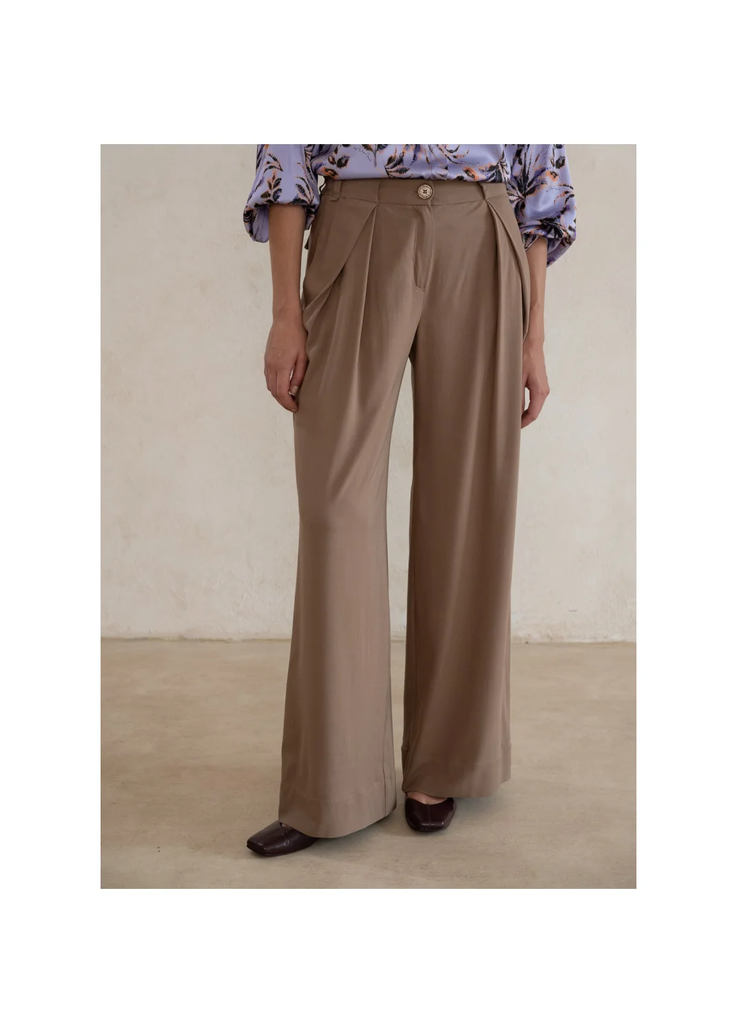 Trousers MILO brown - 125205