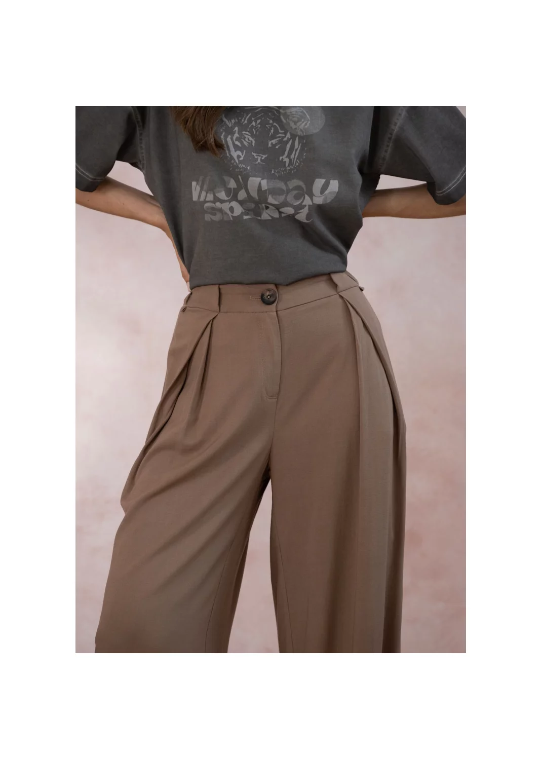 Trousers MILO brown - 125196