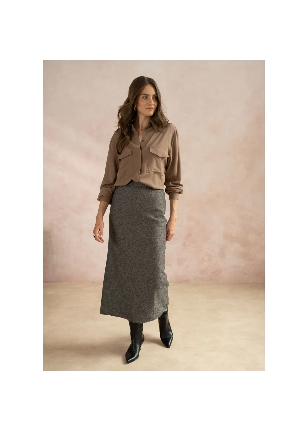 SANDERA skirt wool - 122690