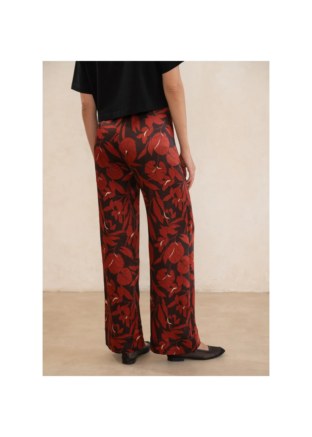 Pants CELESTE flowers - 124512