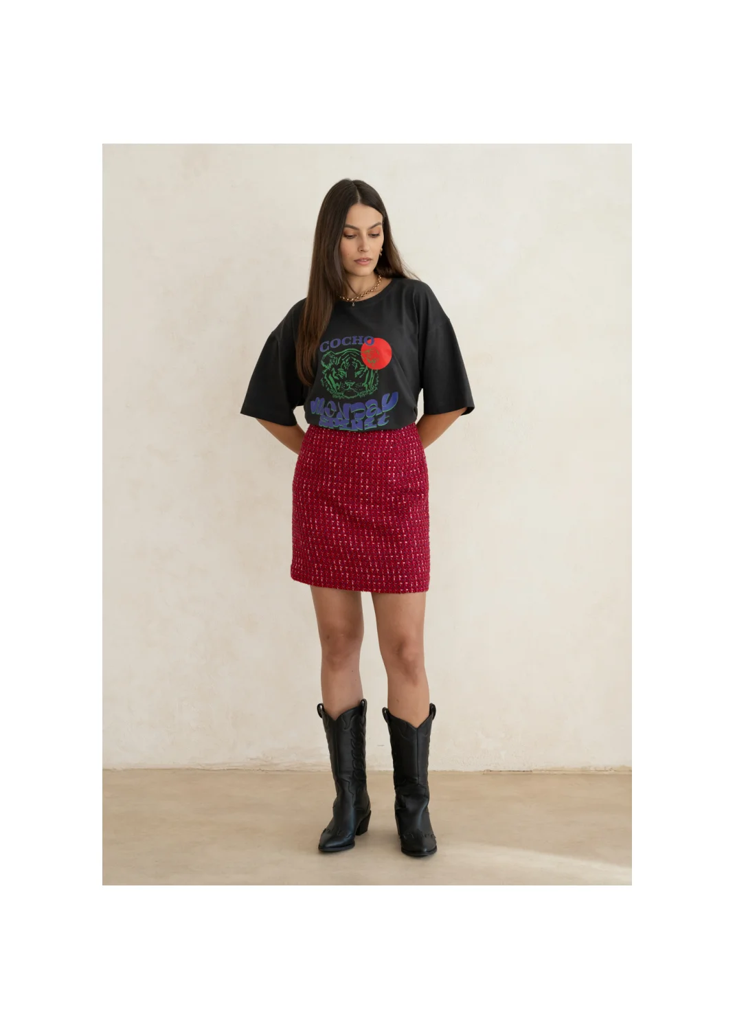 Skirt RACHEL wool - 129899