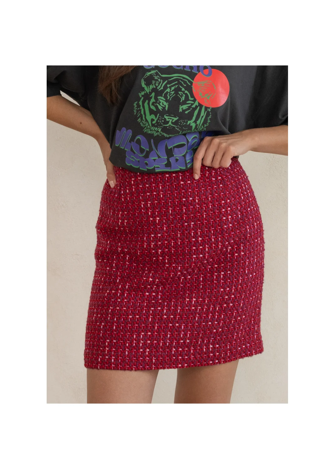 Skirt RACHEL wool - 129901