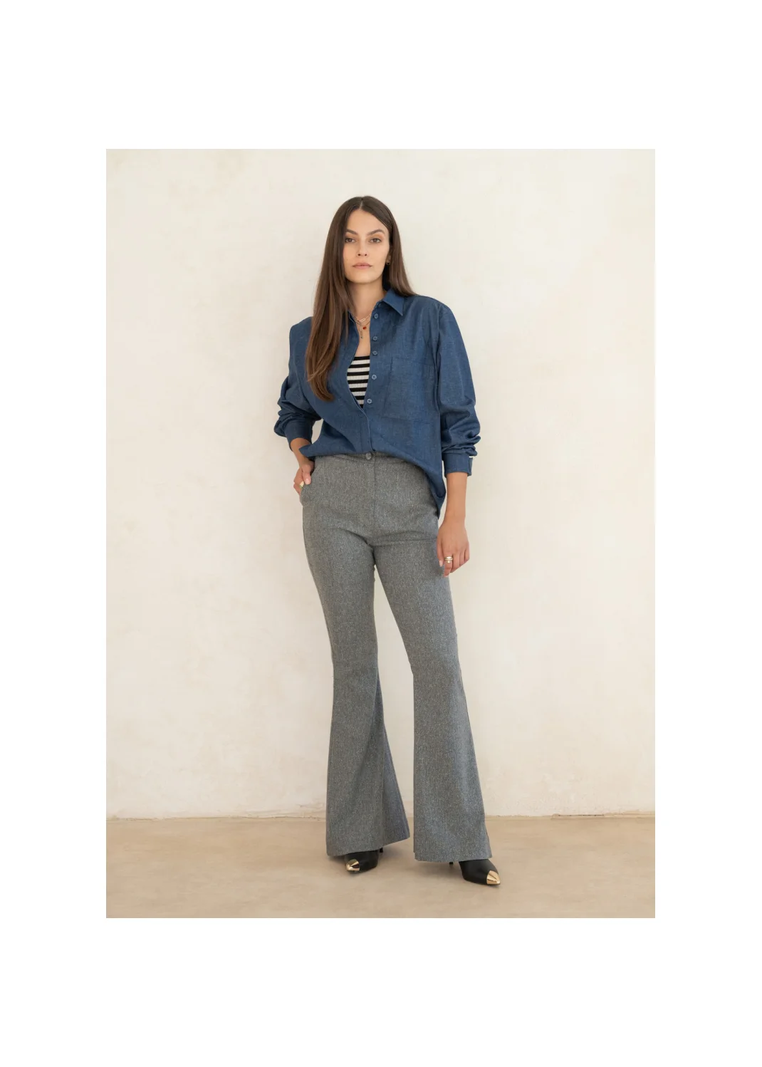 Trousers NESTE gray - 127191