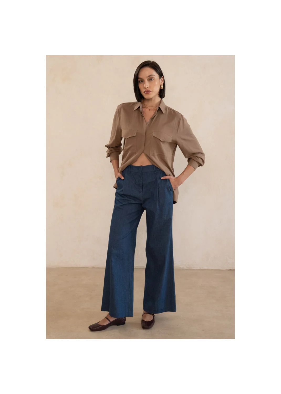 Trousers MONAPI jeans - 126330