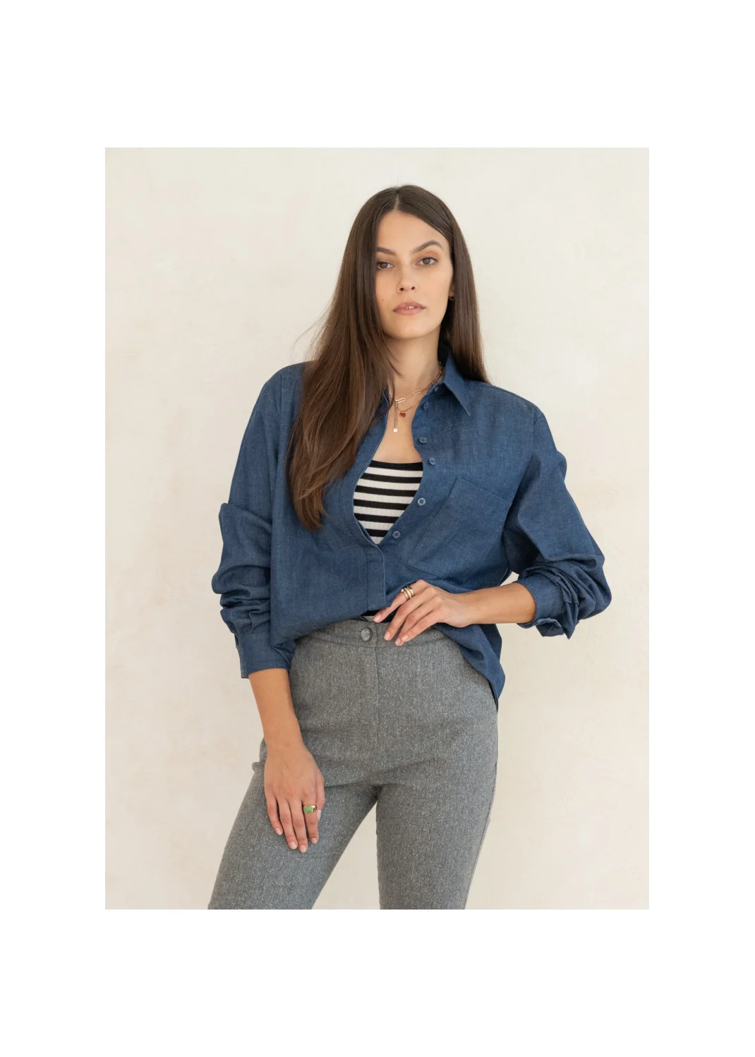 Shirt BELOTTA jeans - 127073