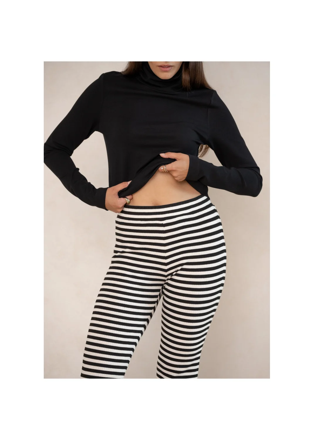 Trousers CLEMIS striped  - 127509