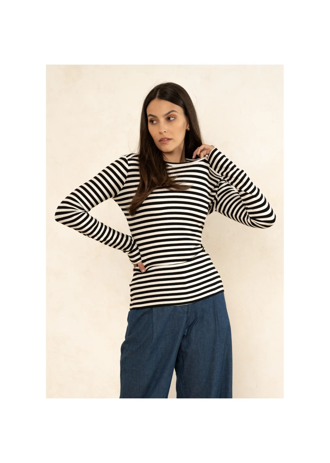 Longsleeve CLEMIS striped  - 127309