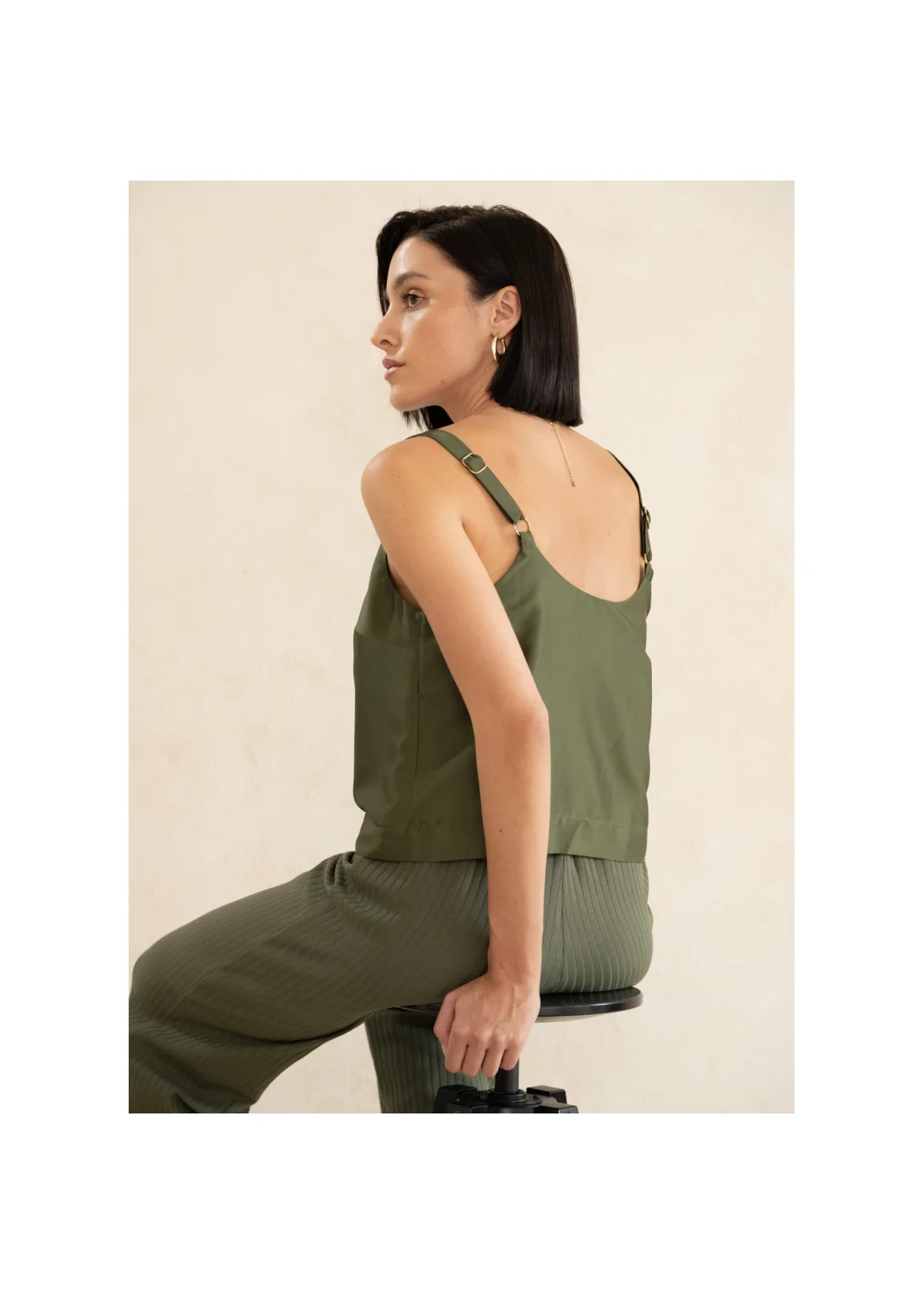 Top CLYDE olive - 127431