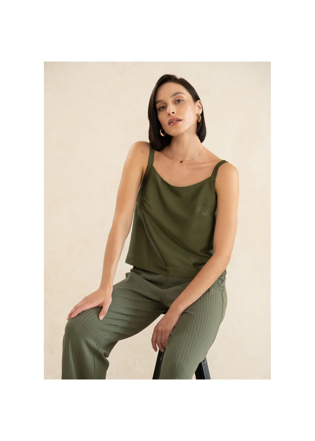 Top CLYDE olive - 127433