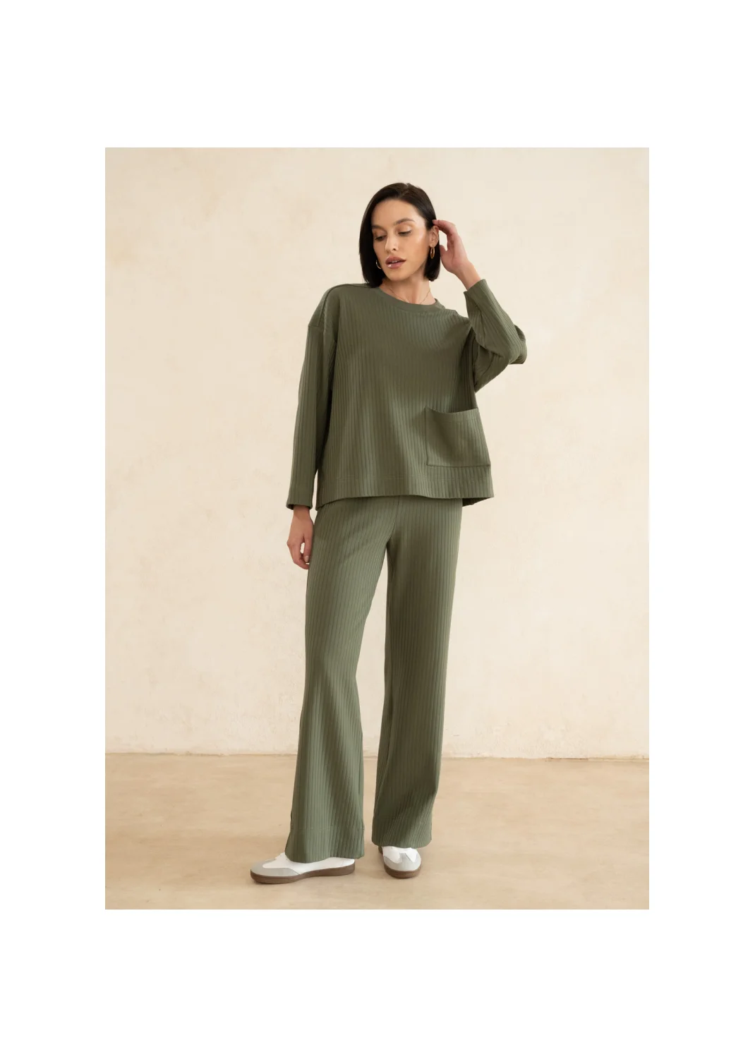 Sweatshirt GARDENIA green - 127360