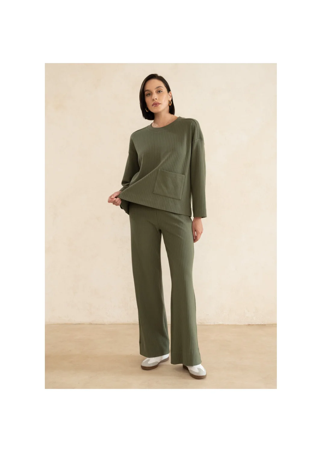 Sweatshirt GARDENIA green - 127361