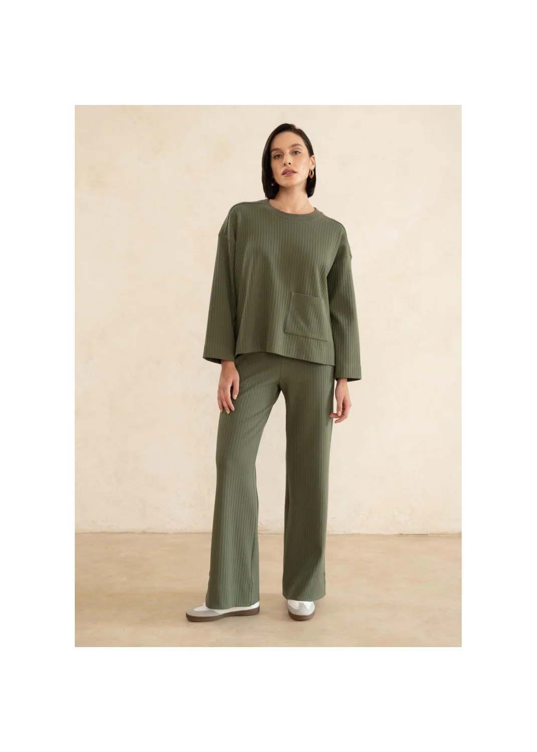 Sweatshirt GARDENIA green - 127362