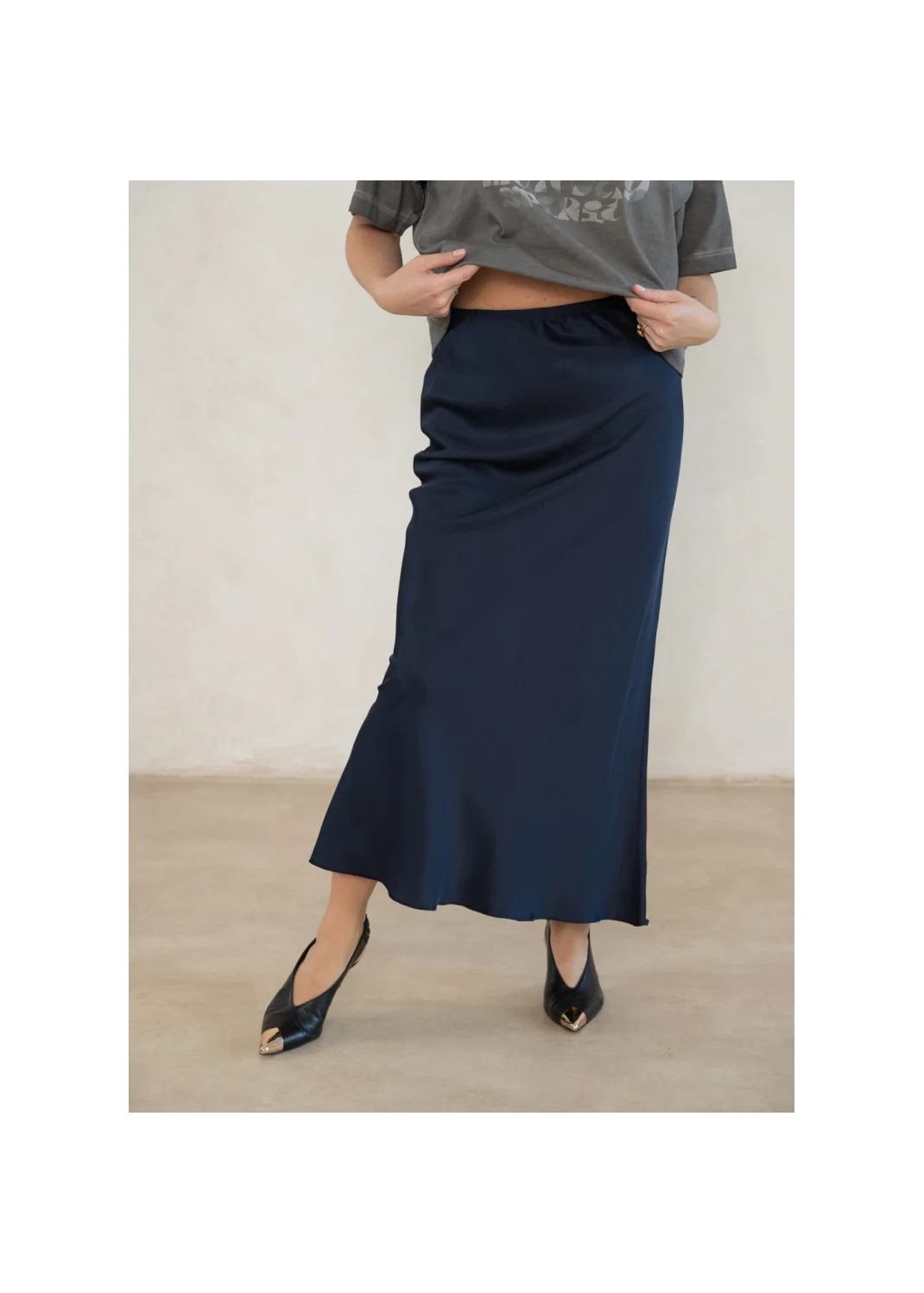 Skirt CLYDE navy  - 128356