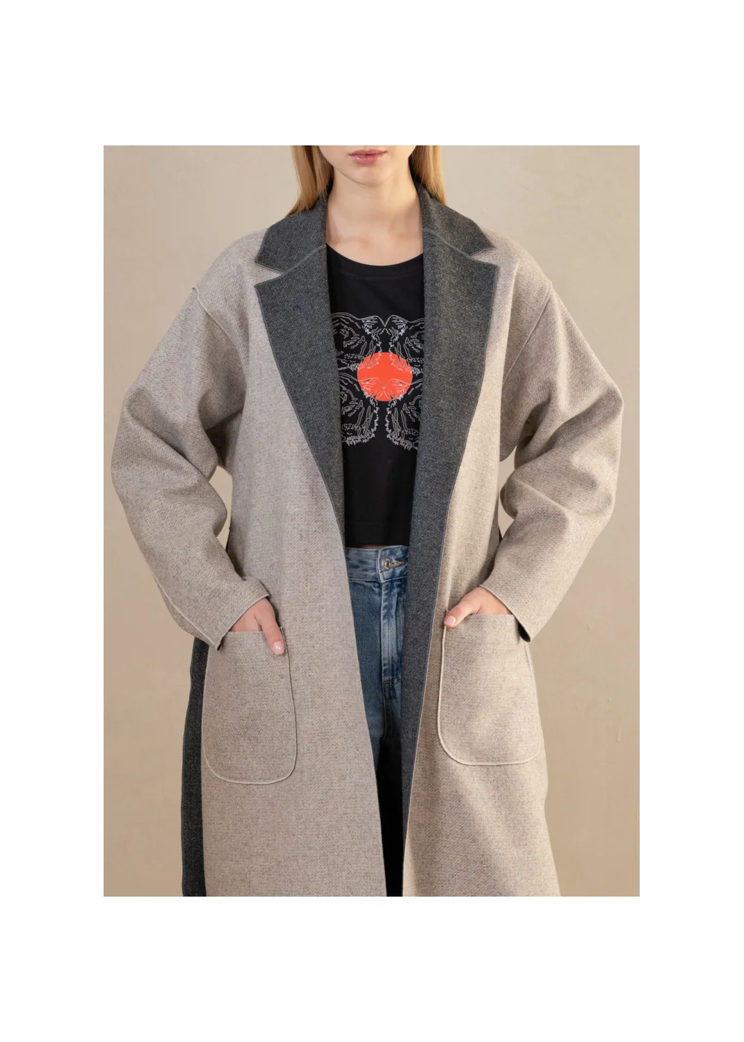 Coat LOLLINO double-sided - 134080