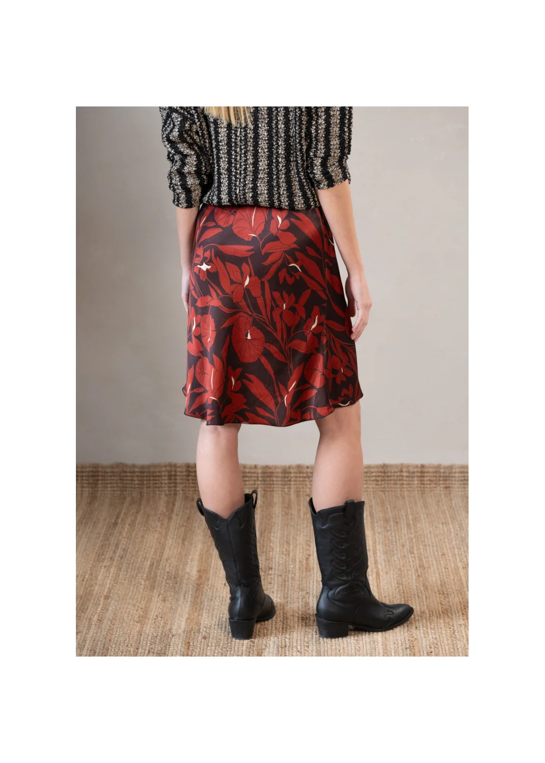 Skirt AMIATA flowers - 133627