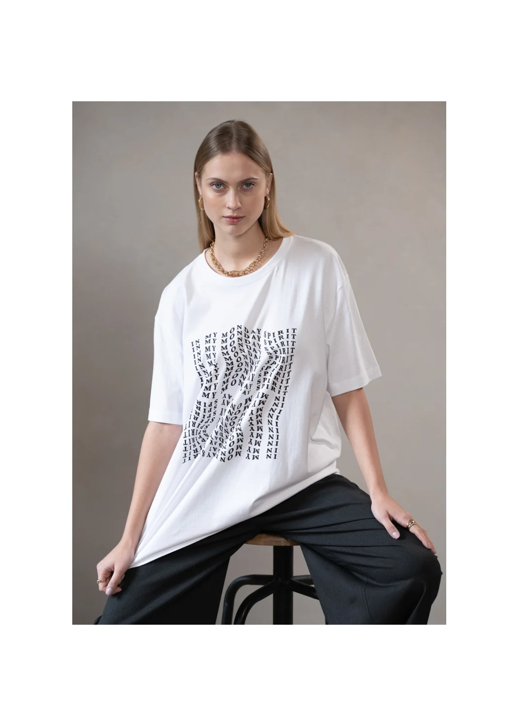 T-shirt FLORES white - 133089