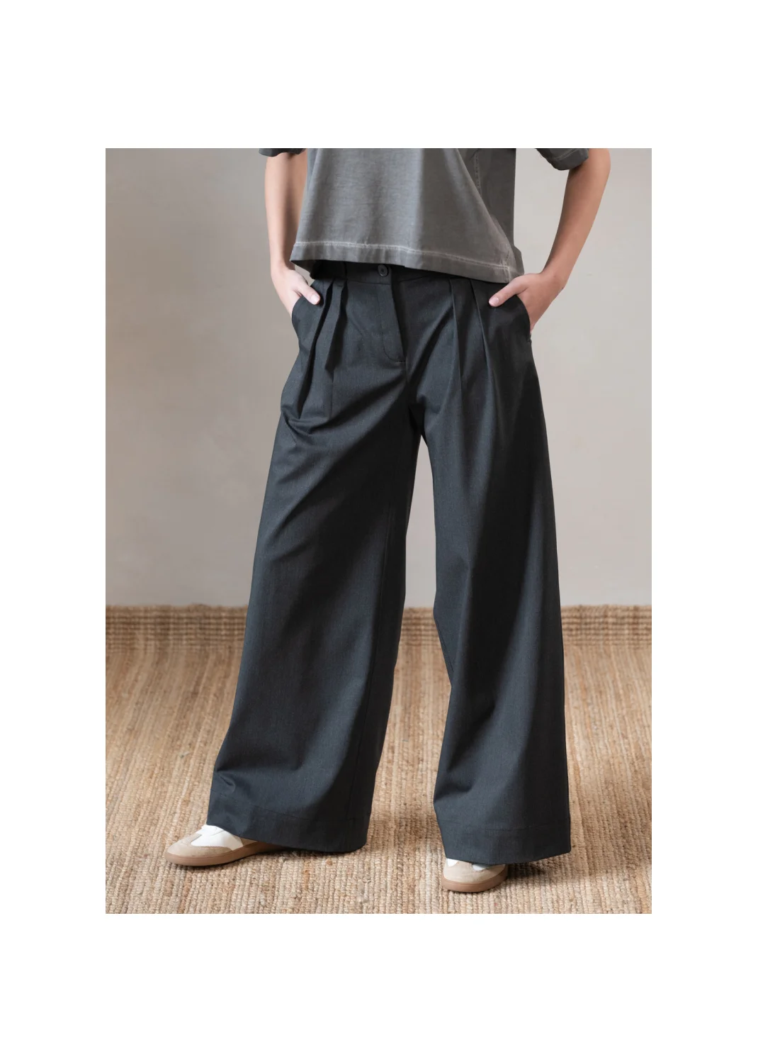 Trousers MUSCARI gray - 133598