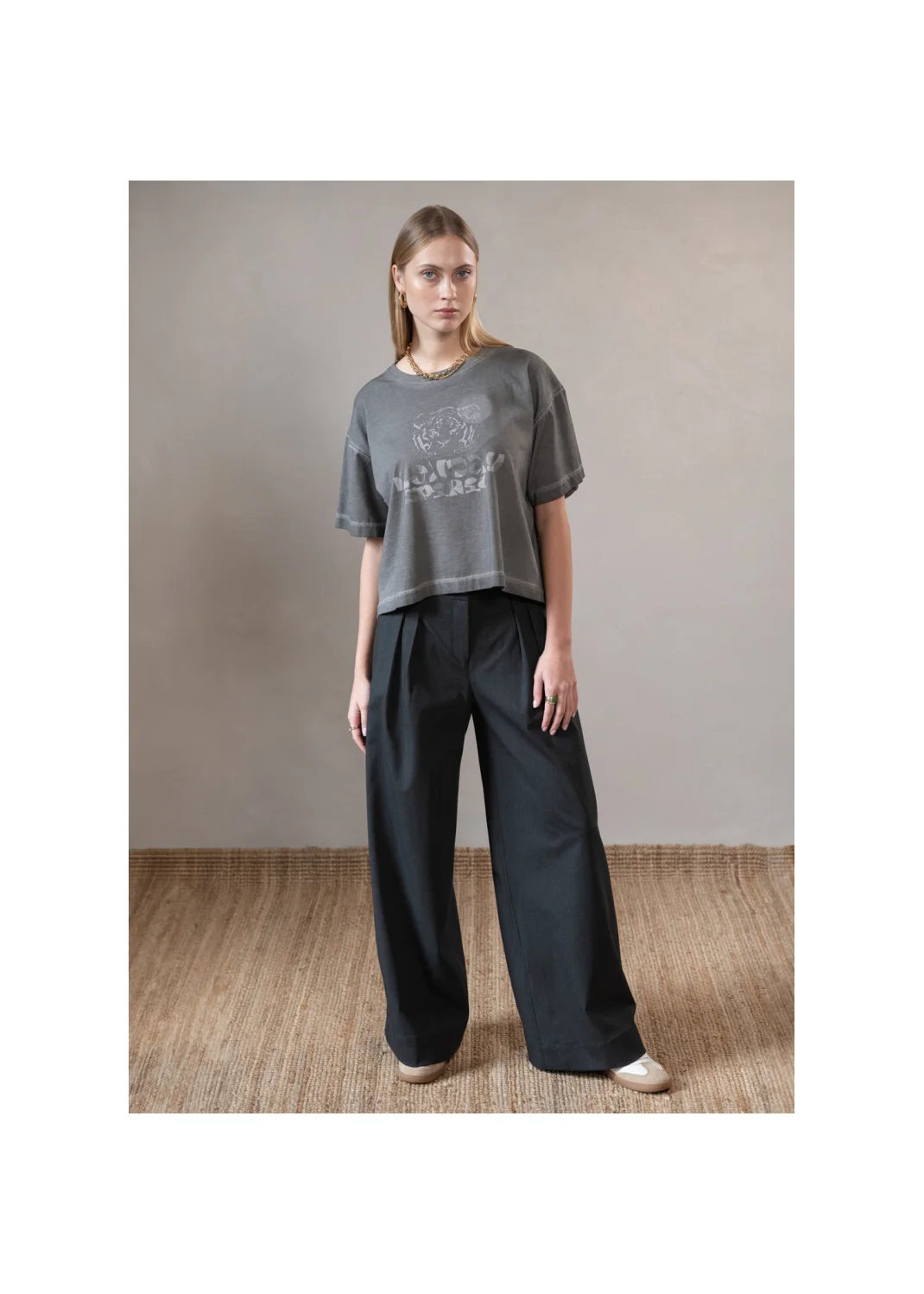 Trousers MUSCARI gray - 133600