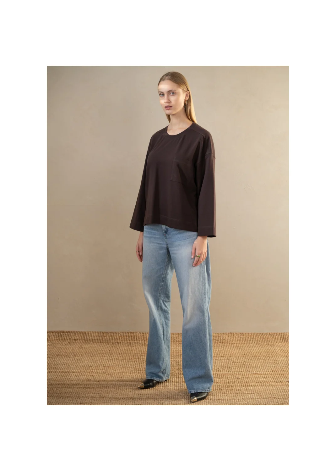 Sweatshirt GRACJA brown - 133558