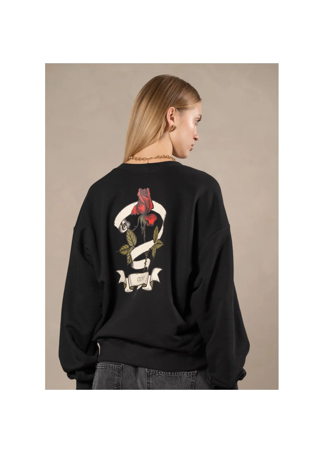 Sweatshirt MARION black - 134334