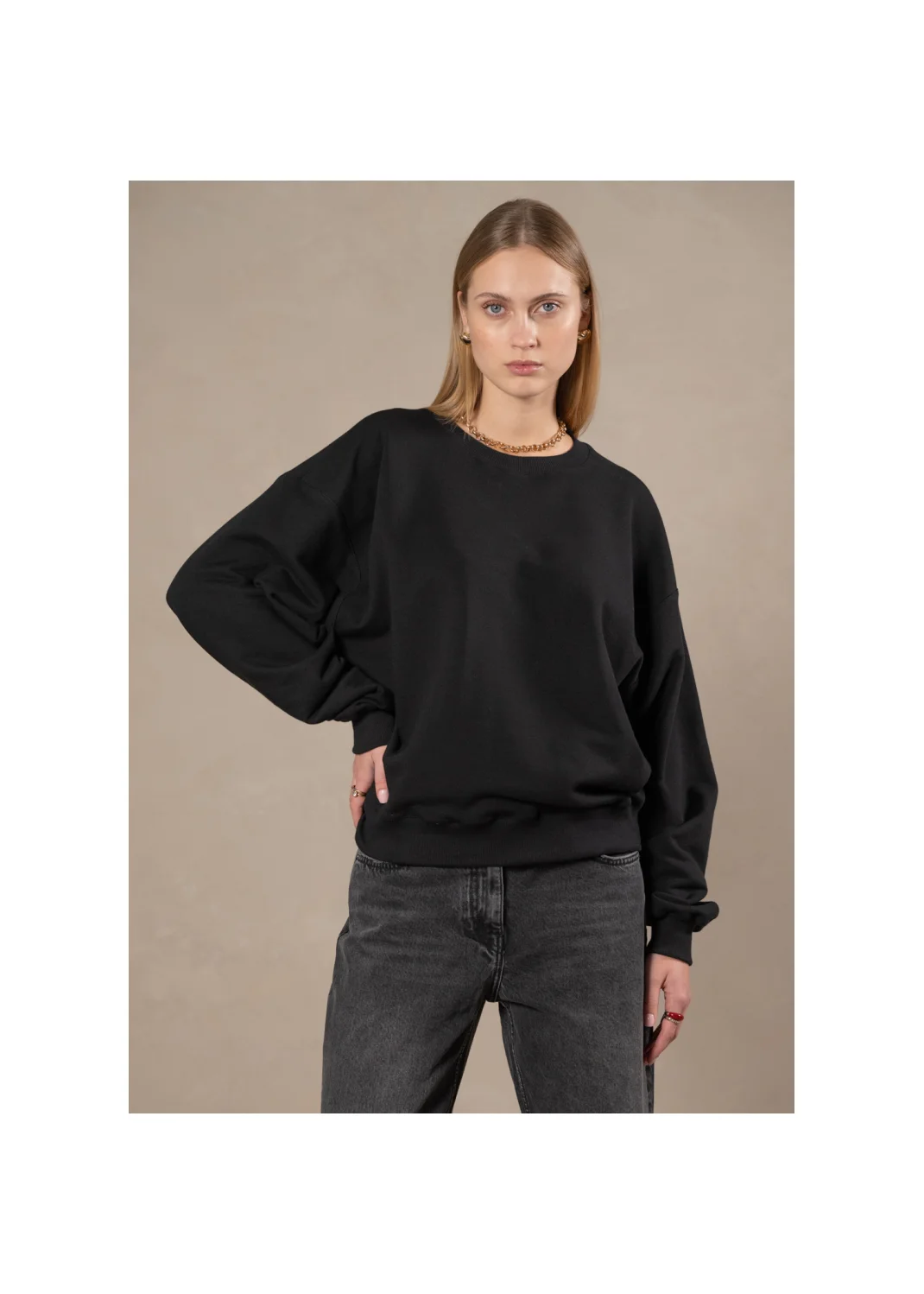 Sweatshirt MARION black - 134335