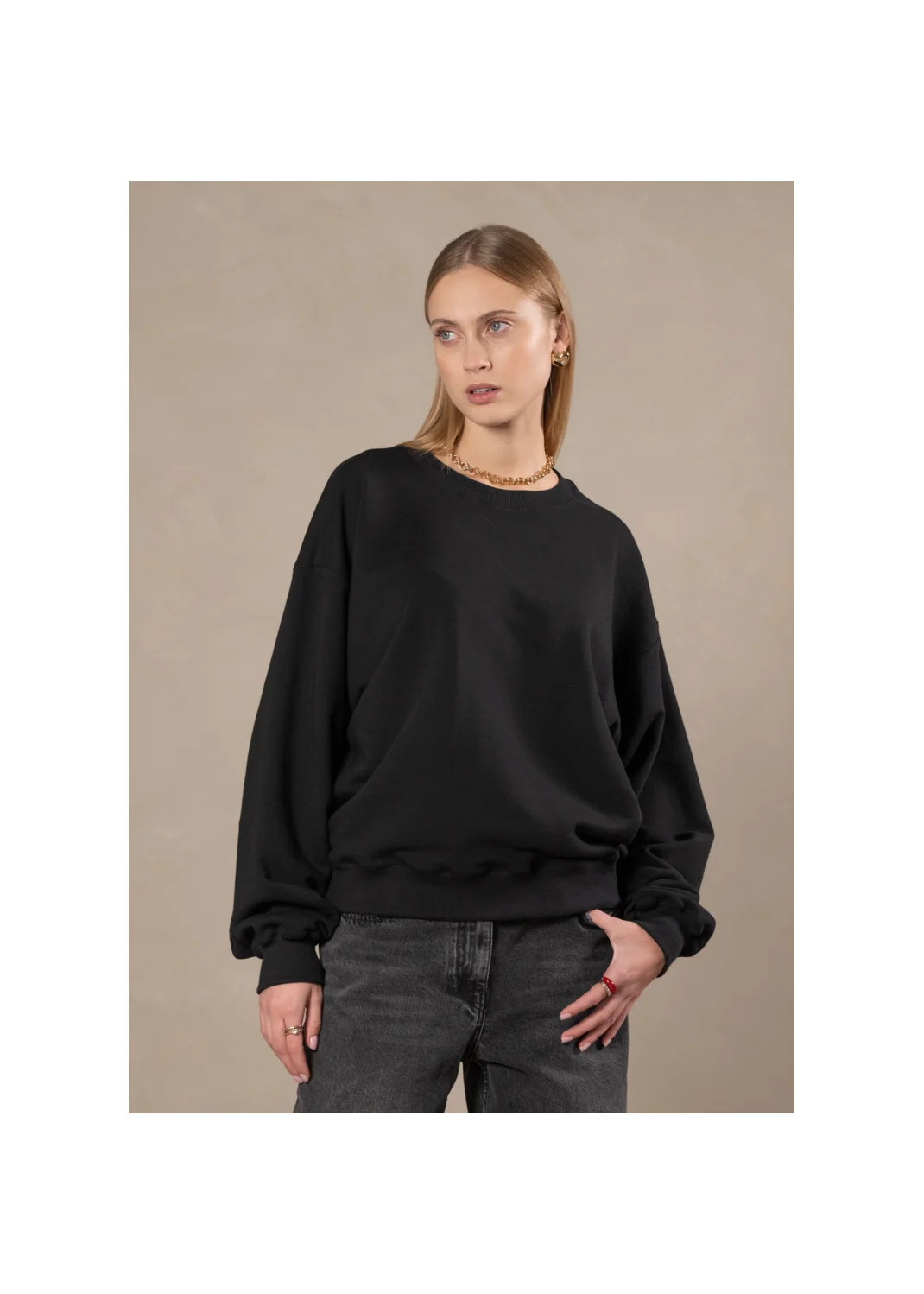 Sweatshirt MARION black - 134336