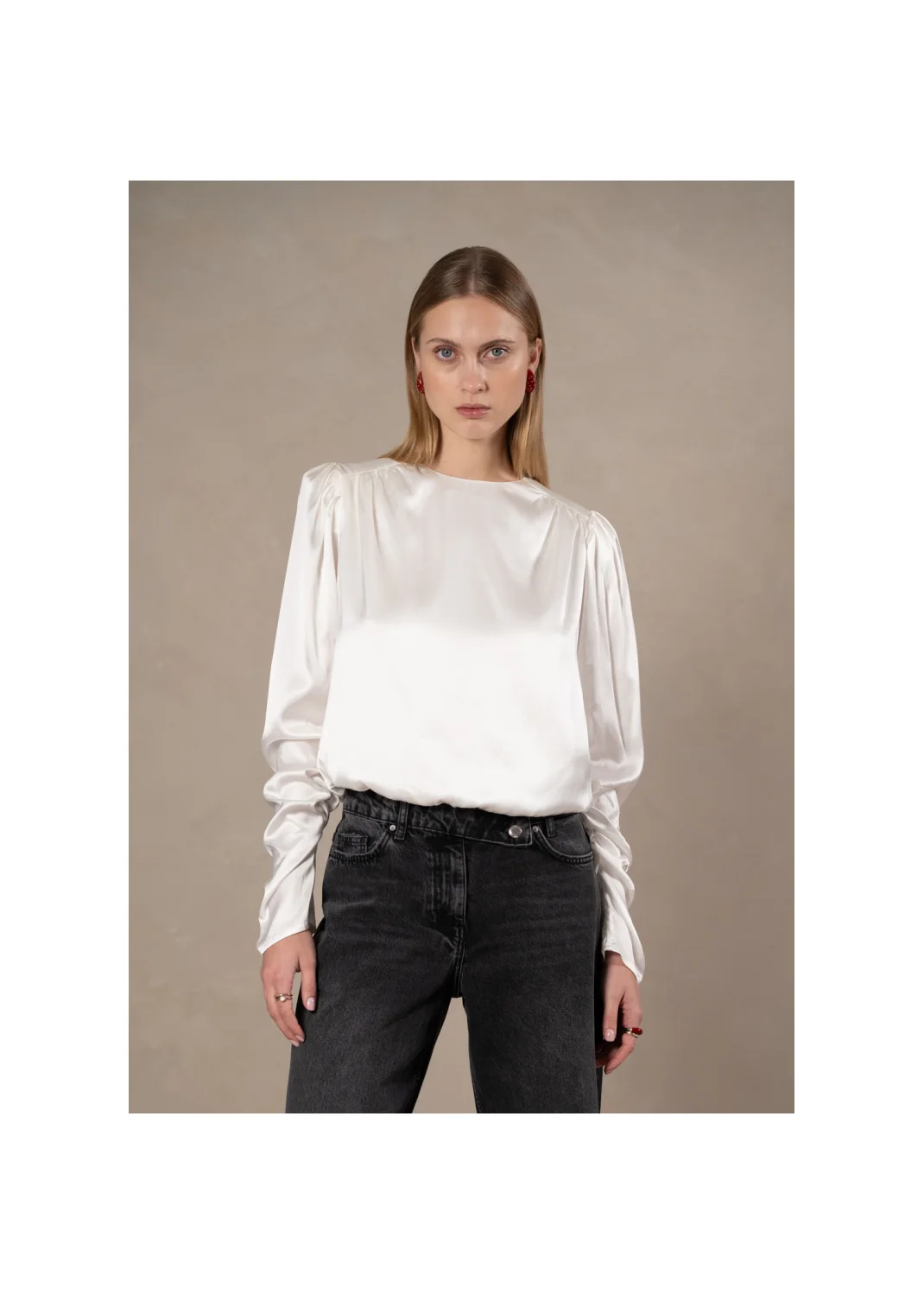 Blouse ALEXANDRA cream - 134631