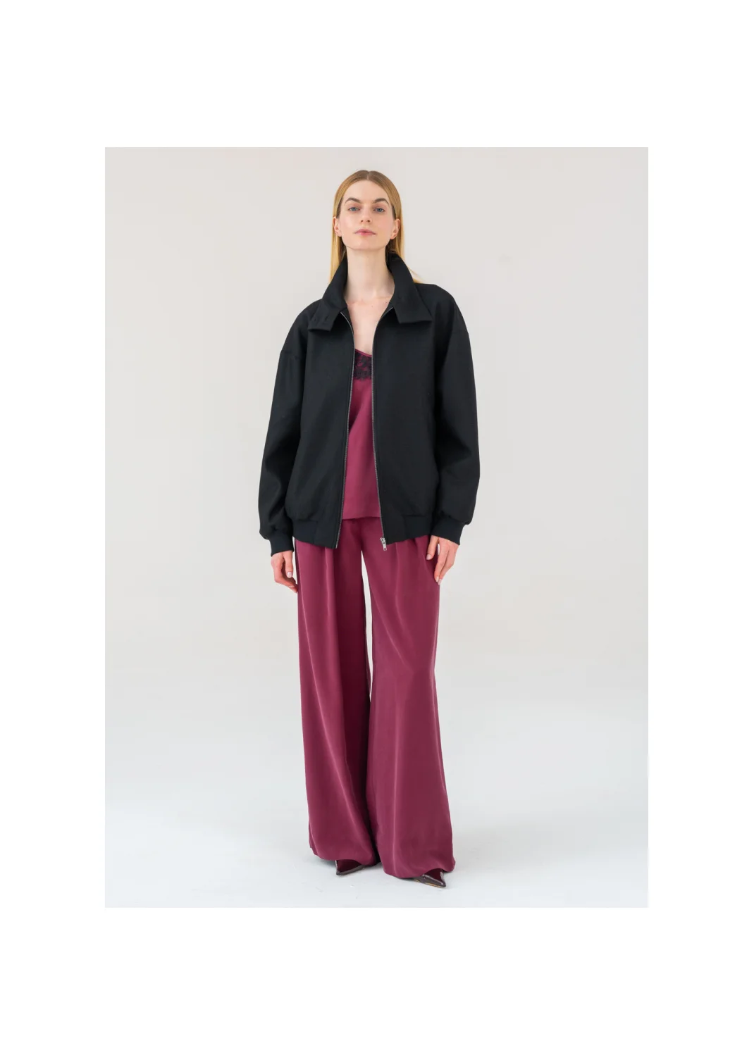 Bomber jacket RUBIA wool - 203696