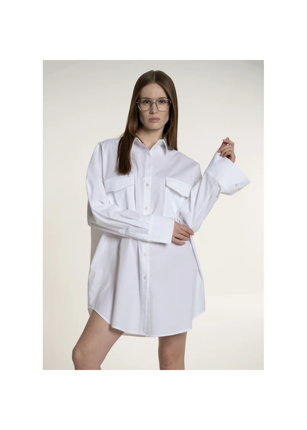 Shirt ORCHIDIA white - 139013