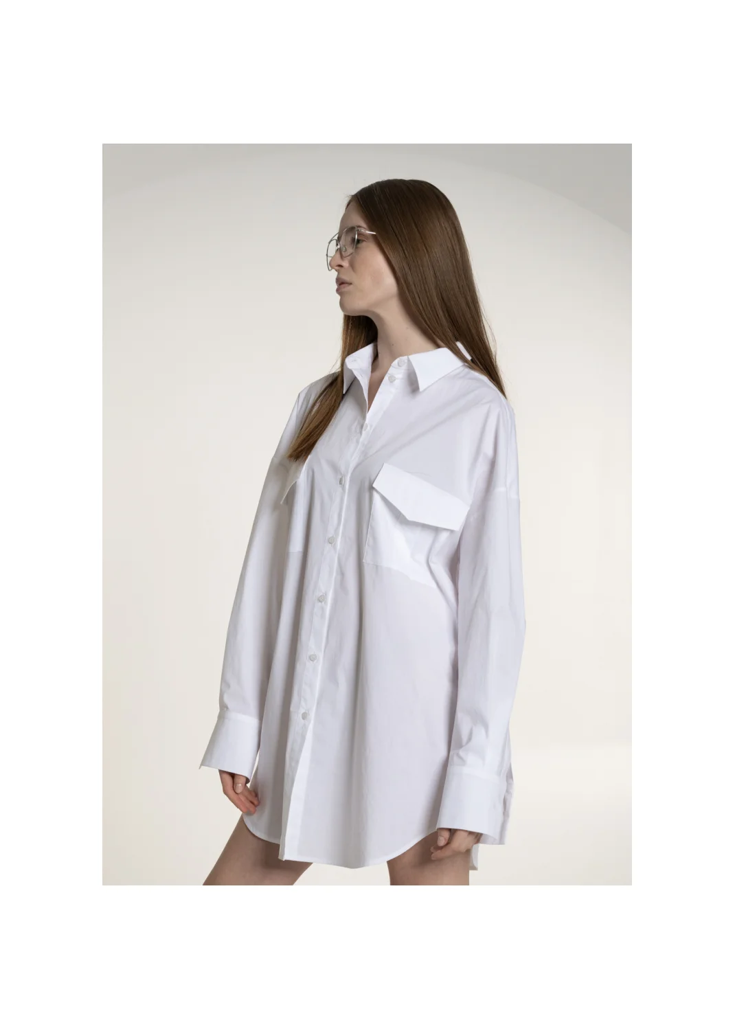 Shirt ORCHIDIA white - 139007