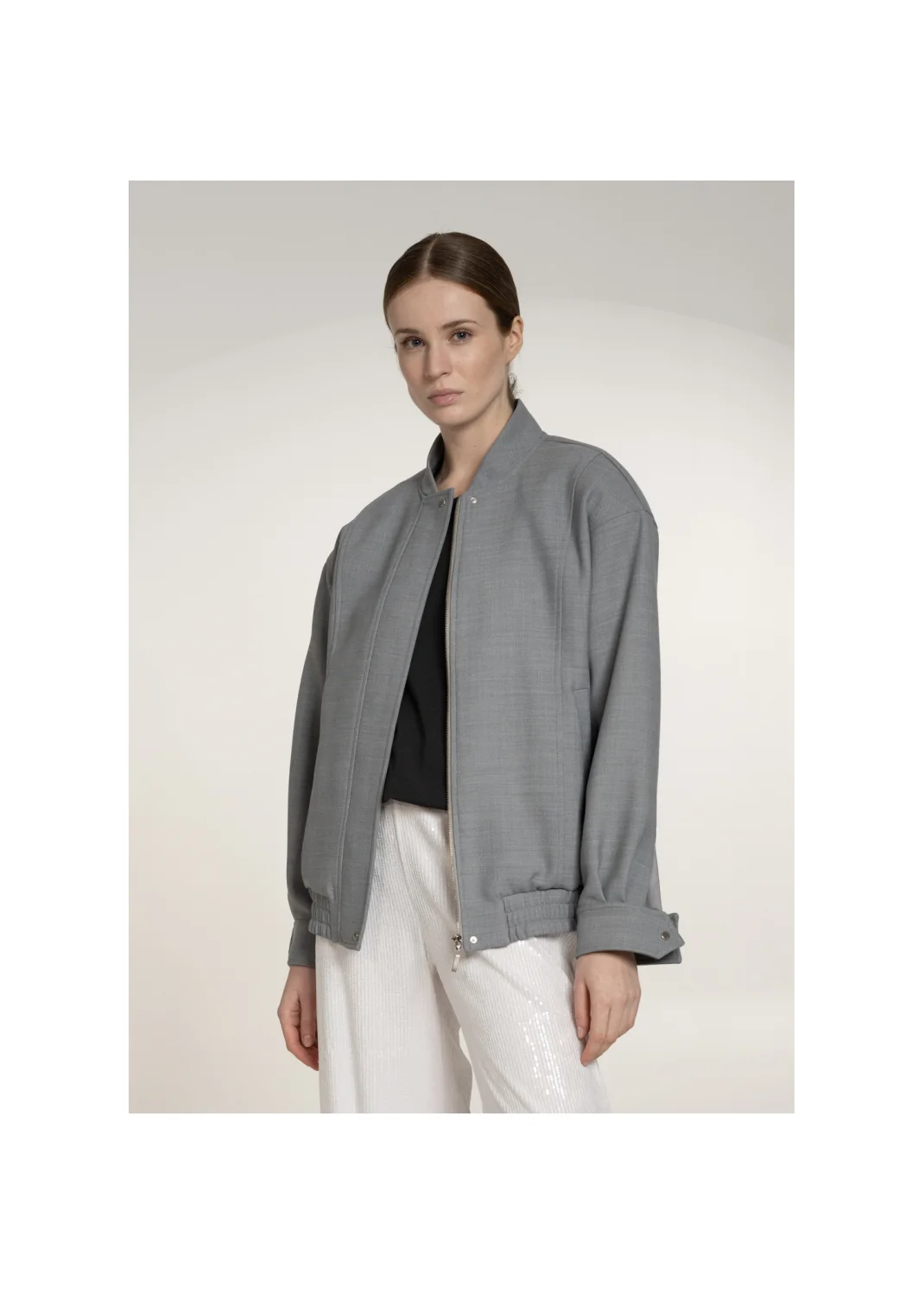 Bomber jacket TARIFA gray - 138981