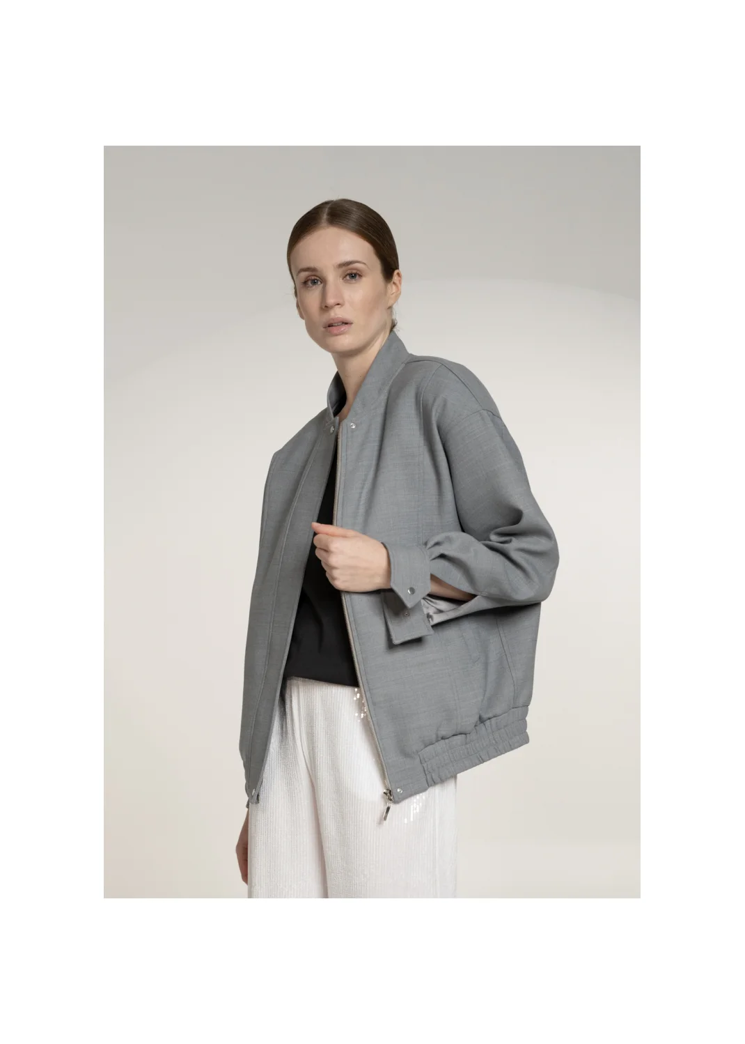 Bomber jacket TARIFA gray - 138980