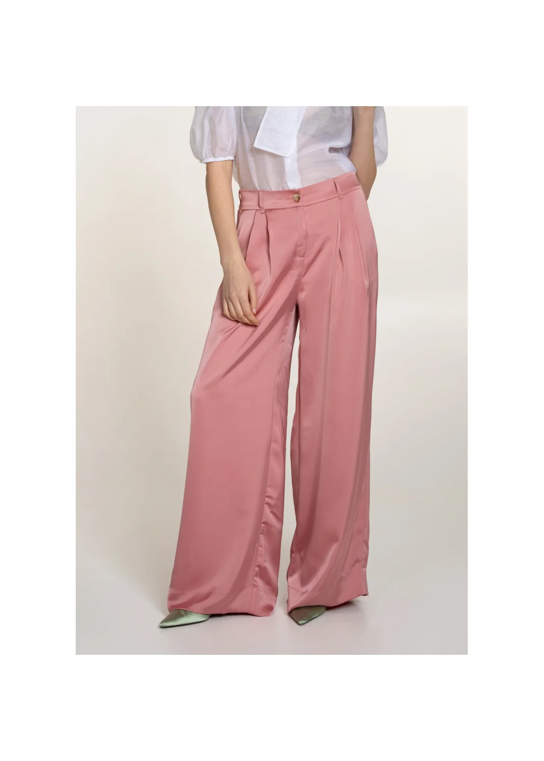 Trousers BLUSH cream pink - 138666